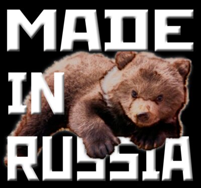 Made in Russia (white writing)